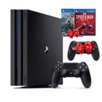 Máy chơi game Sony Ps4 Pro 1T tặng 01 tay cầm +2 game siêu chất