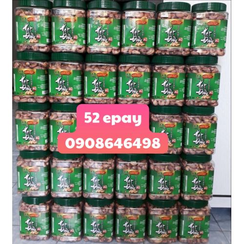 HẠT ĐIỀU RANG MUỐI _ ORGANIC 500 gam