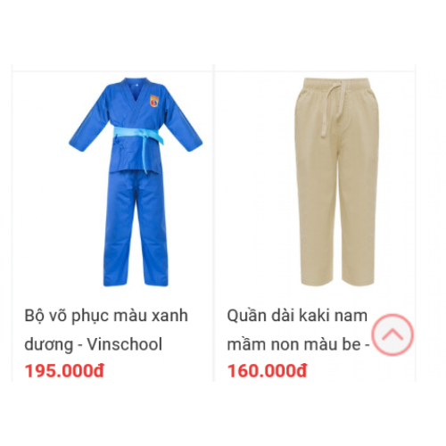 Đồng phục học sinh nam nữ